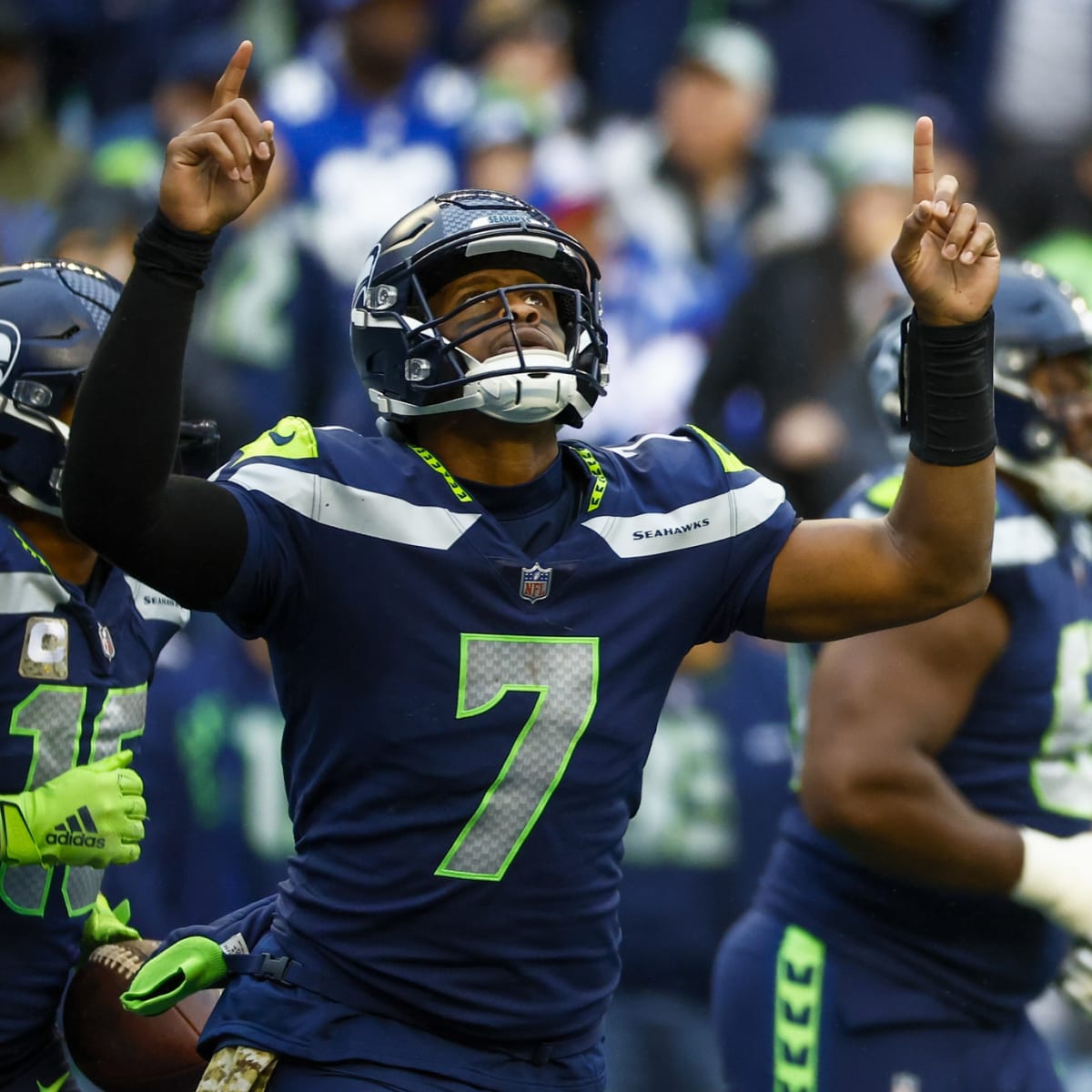 Seattle Seahawks QB Geno Smith Returns vs. New York Giants