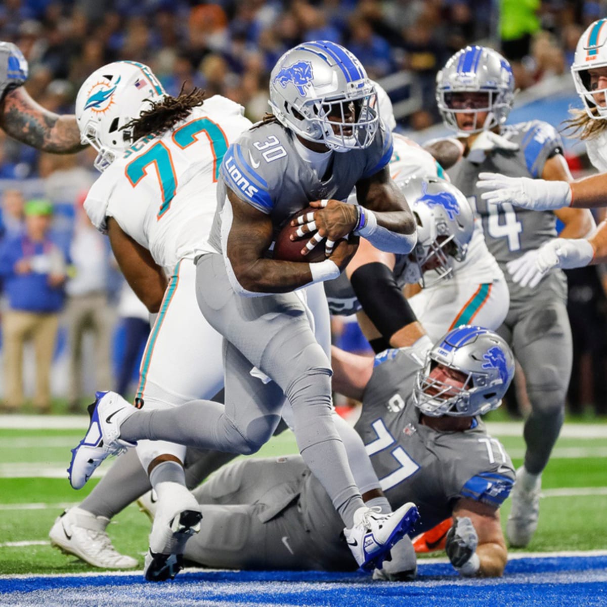 Detroit Lions vs Miami Dolphins