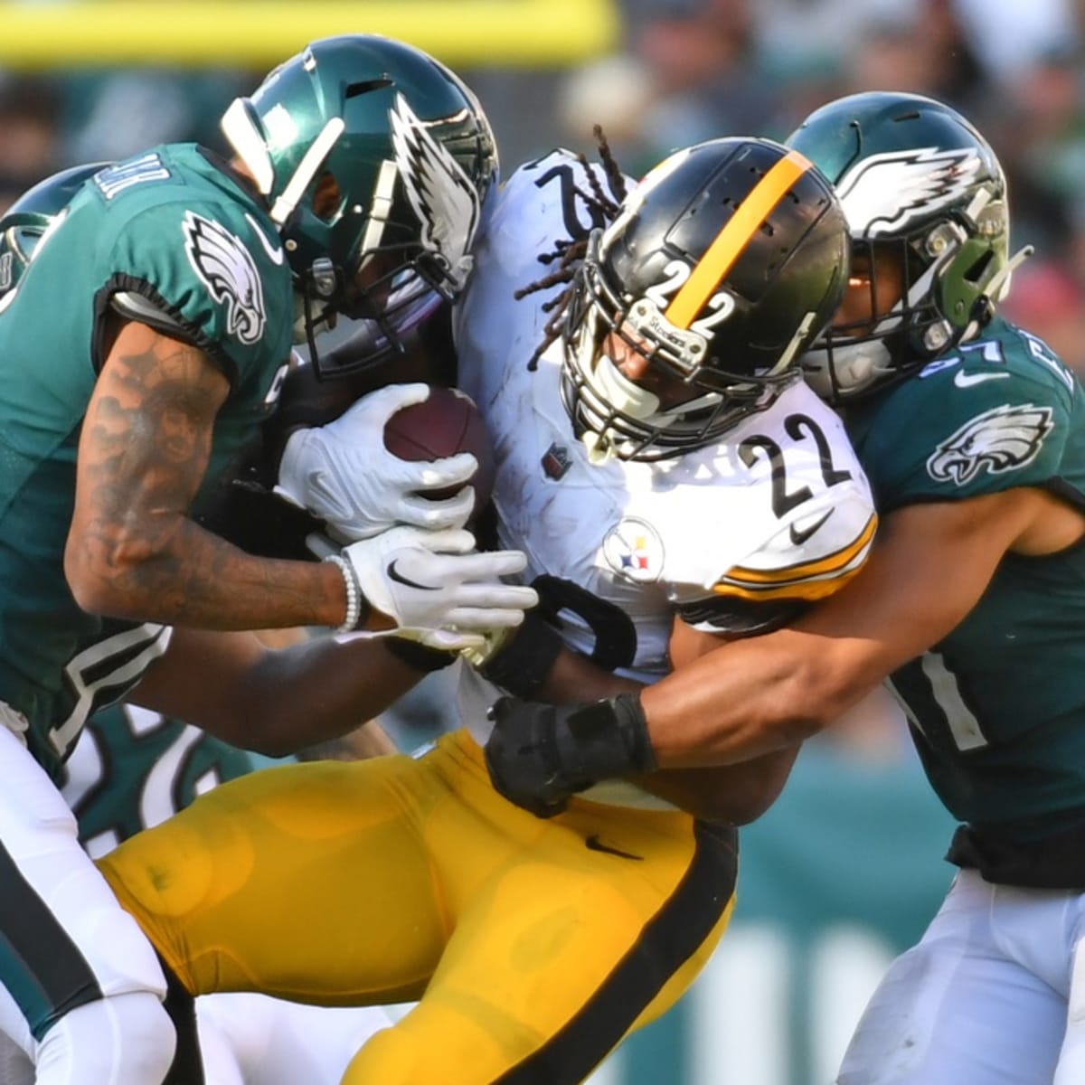 Najee Harris Calls Out Pittsburgh Steelers O-Line for Rushing Struggles -  Sports Illustrated Pittsburgh Steelers News, Analysis and More