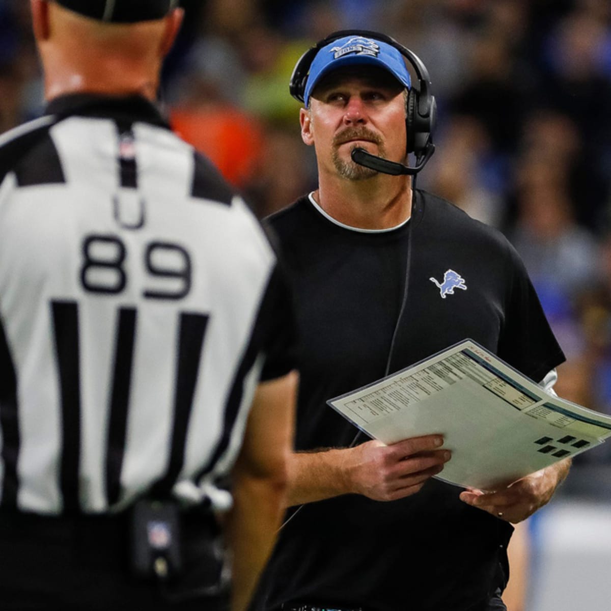 On this date Dan Campbell delivers epic NFL kneecap speech - Sports  Illustrated Detroit Lions News, Analysis and More