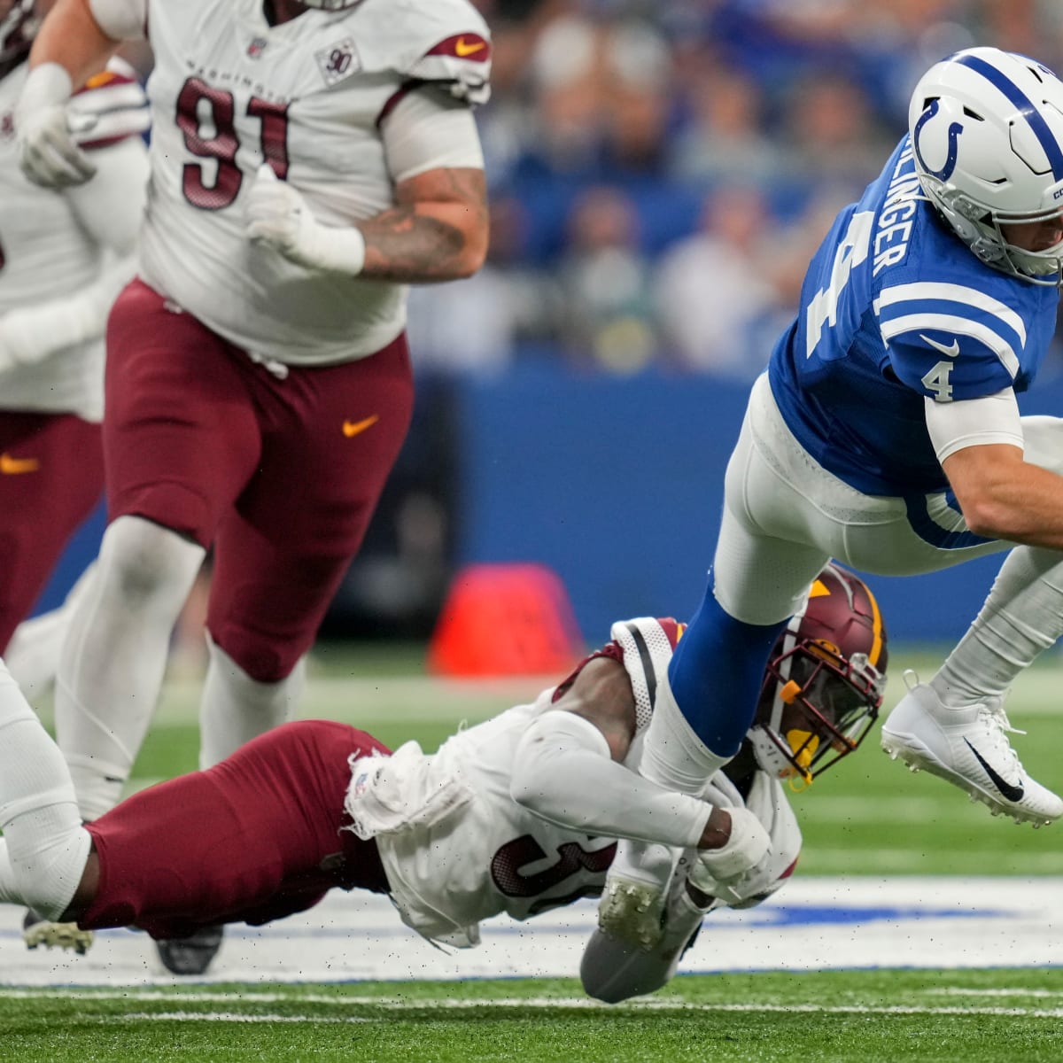 Indianapolis Colts announce QB Sam Ehlinger will start vs the Washington  Commanders on Sunday - Hogs Haven