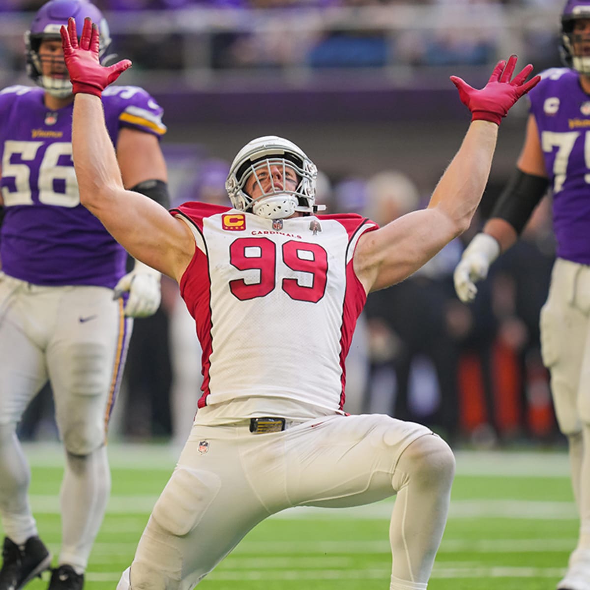 J.J. Watt still embarrassed by his awkward NFL celebrations as a Texan