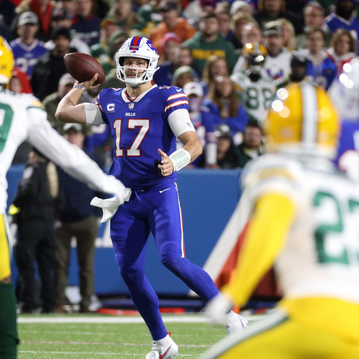 Bills, Josh Allen dominated the Packers. He's still his own harshest critic