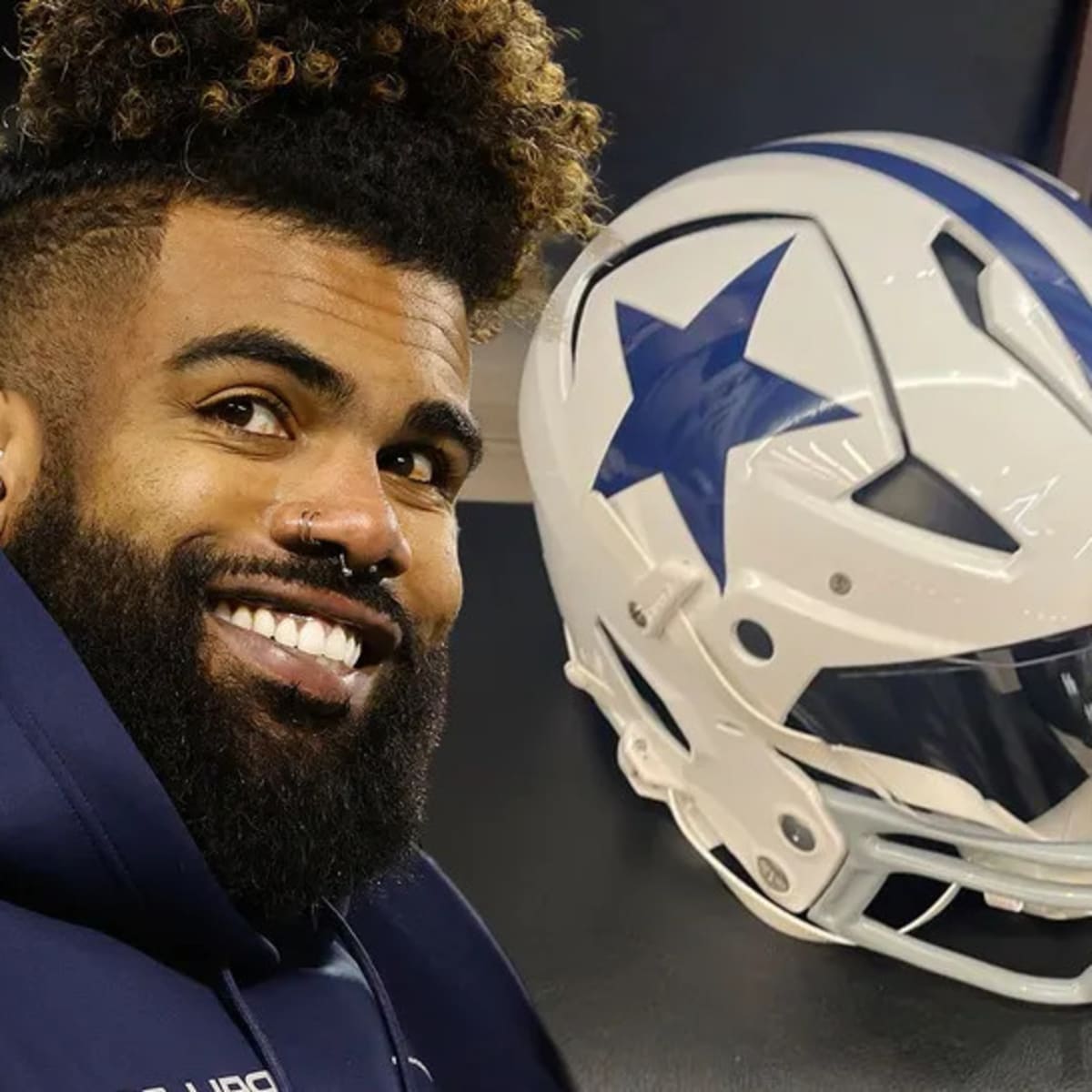 Zeke's Leak? Dallas Cowboys Ezekiel Elliott Reveals Thanksgiving Throwback  Helmet: 'C'mon Bruhhhh ' - FanNation Dallas Cowboys News, Analysis and  More