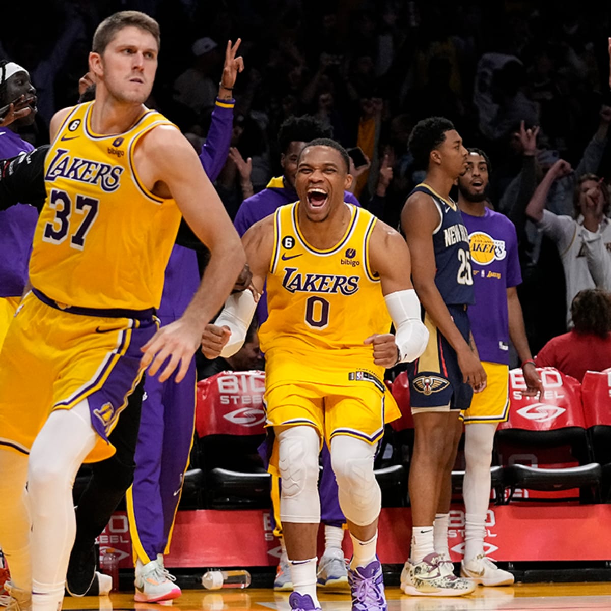 Lakers: Matt Ryan hits shot of his life in improbable win over Pelicans -  Silver Screen and Roll