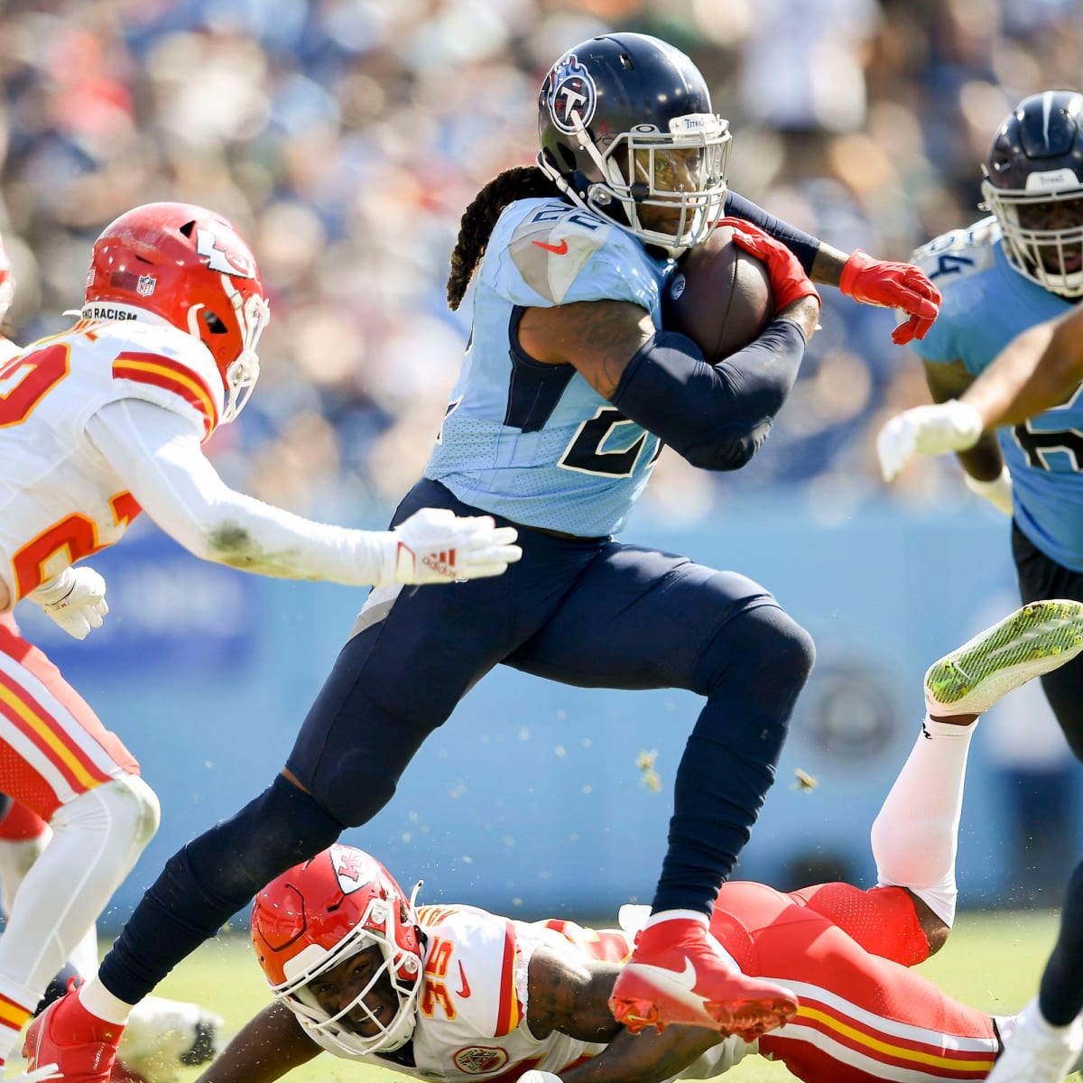 Henry keeps rewriting Titans history in loss to Kansas City - The San Diego  Union-Tribune