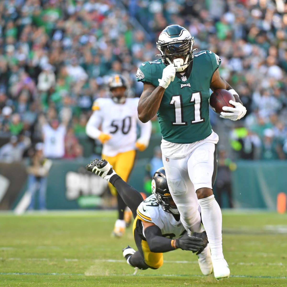 Eagles News: Only two receivers had more yards per routes run than