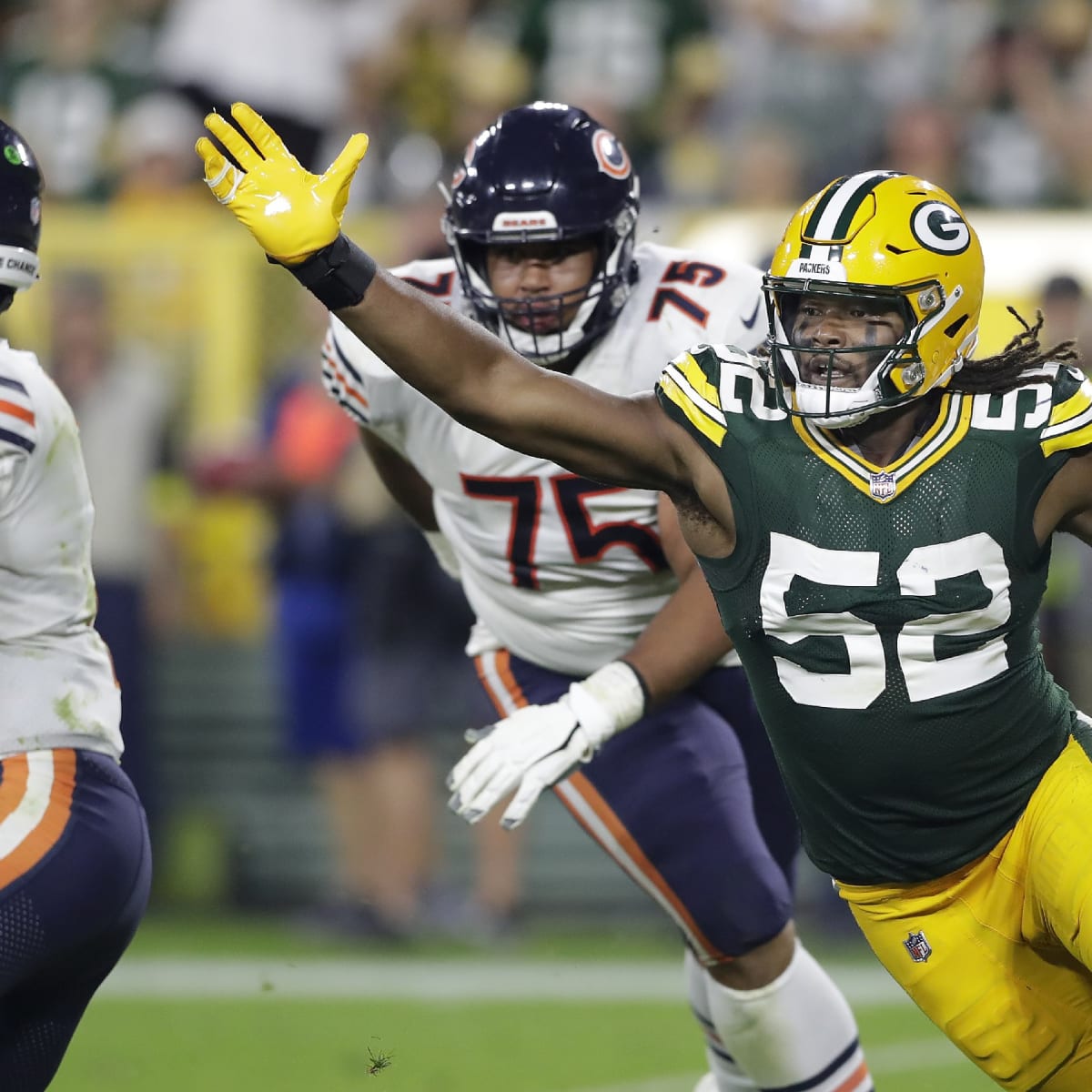 Rashan Gary records three sacks in first Lambeau game since injury