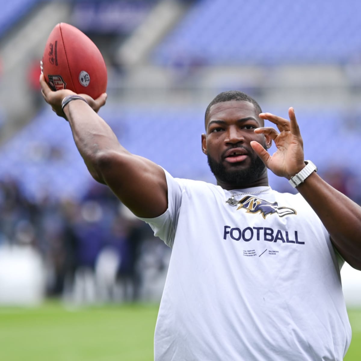 Former JT star Tyus Bowser waiting his turn with Ravens