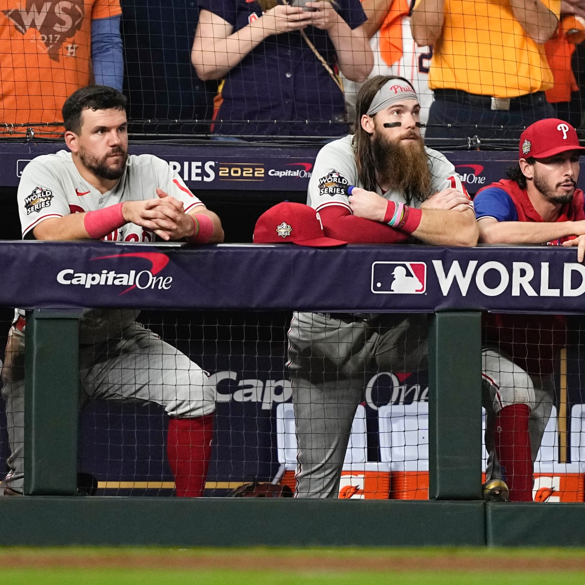 See images from the Phillies' loss to the Astros to end the World Series in Game  6