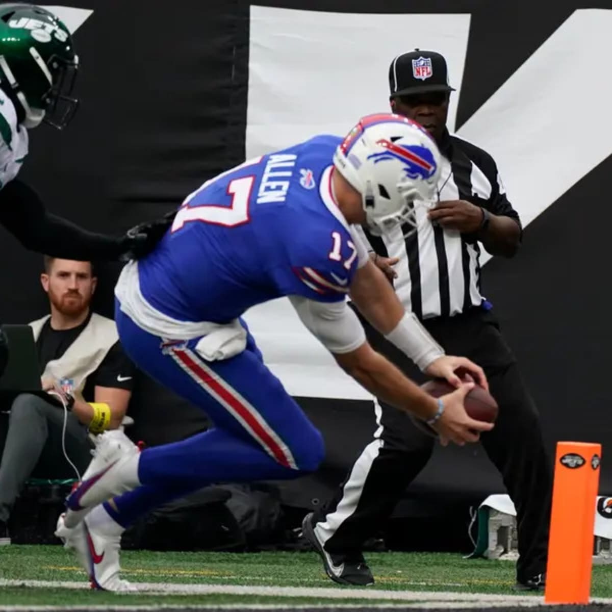 Josh Allen's four-turnover meltdown proves costly in Bills' overtime loss  to Jets