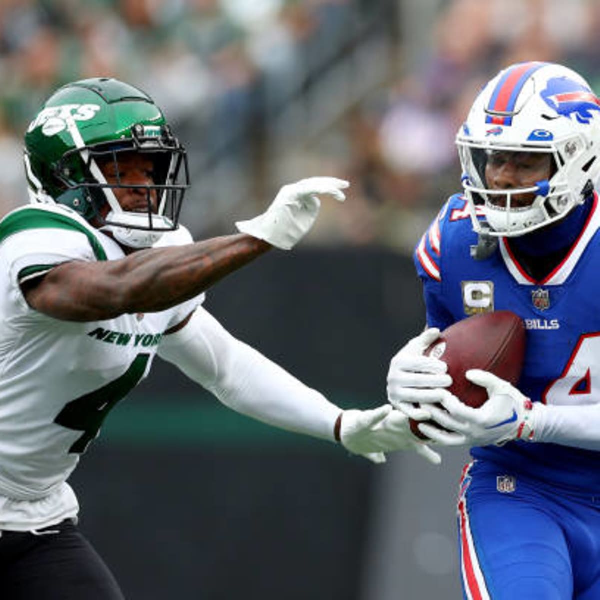 Buffalo Bills vs. New York Jets WATCH: Josh Allen Finds Stefon Diggs for TD  on Scramble Drill - Sports Illustrated Buffalo Bills News, Analysis and More
