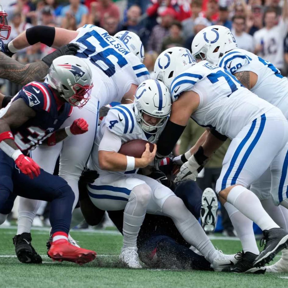 Patriots vs. Colts score, takeaways: Defense fuels New England, holds  Indianapolis to field goal in blowout 