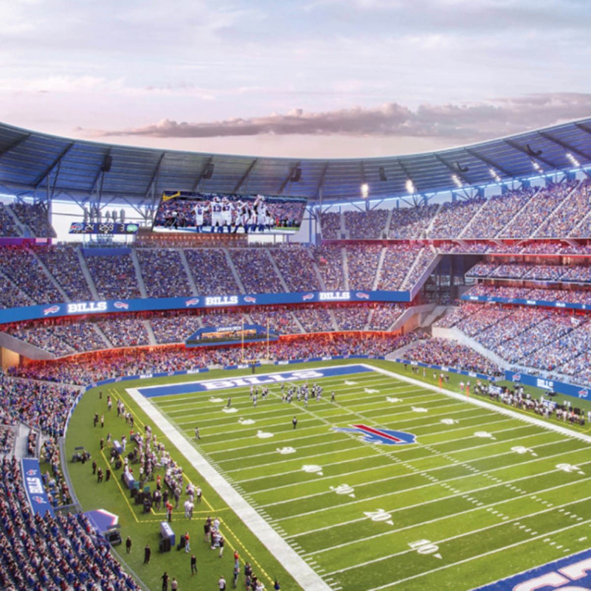 Buffalo Bills Announce Official Start of Construction for New Stadium -  Sports Illustrated Buffalo Bills News, Analysis and More