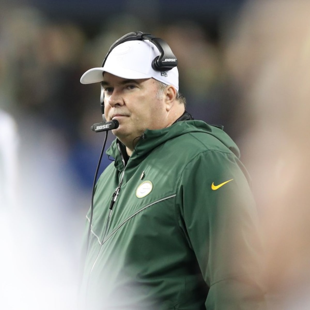 Mike McCarthy laughs, wells up about return to Green Bay: 'This is bulls***'