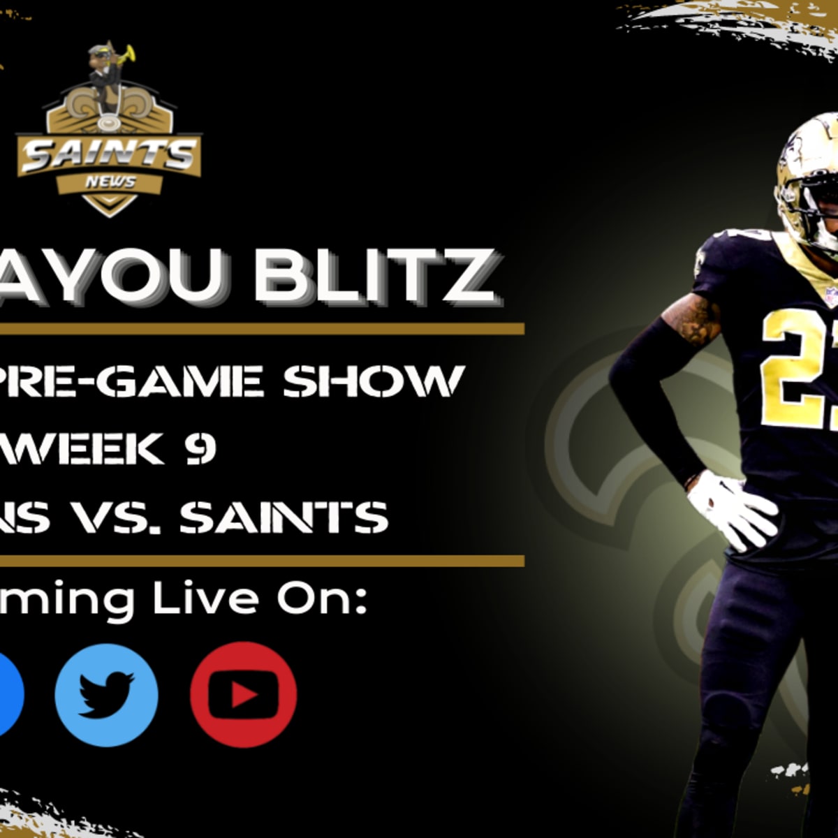 LIVE: Saints-Ravens Postgame Show