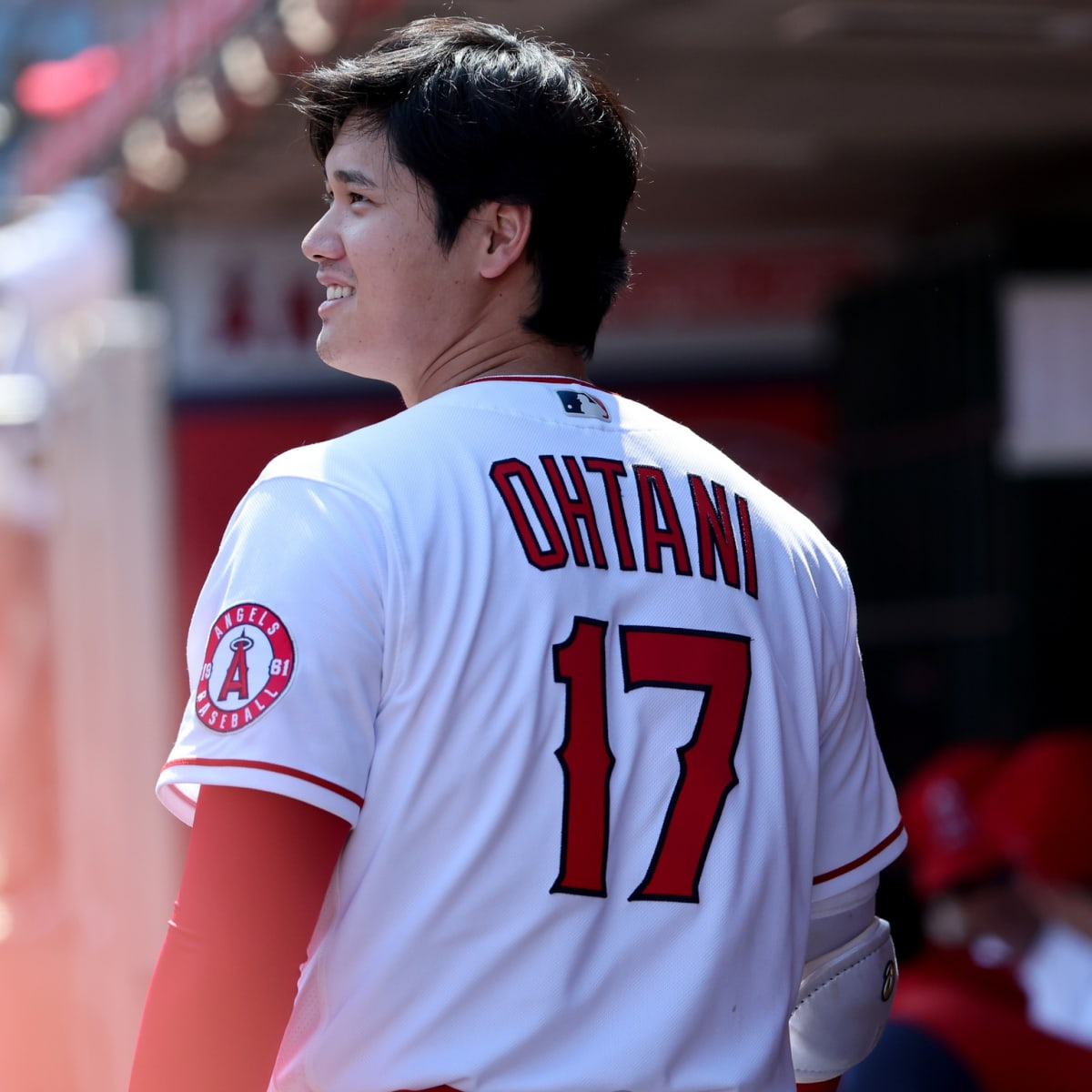 SHOHEI OHTANI SIGNED LOS ANGELES ANGELS PLAYERS WEEKEND SHOWTIME JERSEY  BECKETT