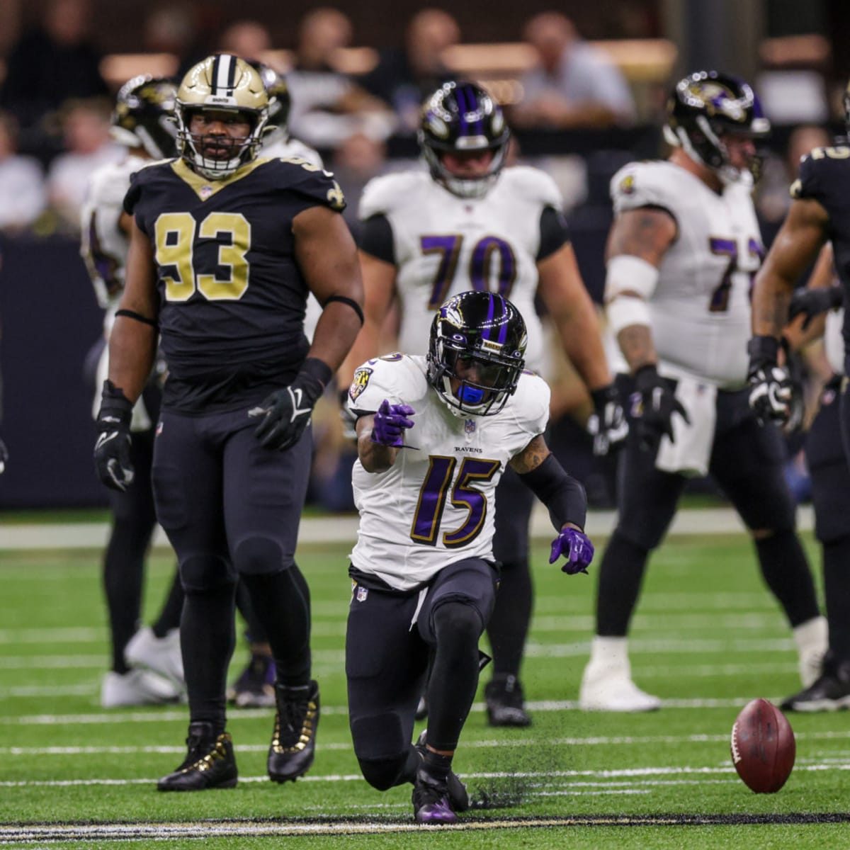 Baltimore Ravens 27-13 New Orleans Saints: Kenyan Drake rushes for two  touchdowns as Ravens win third straight, NFL News