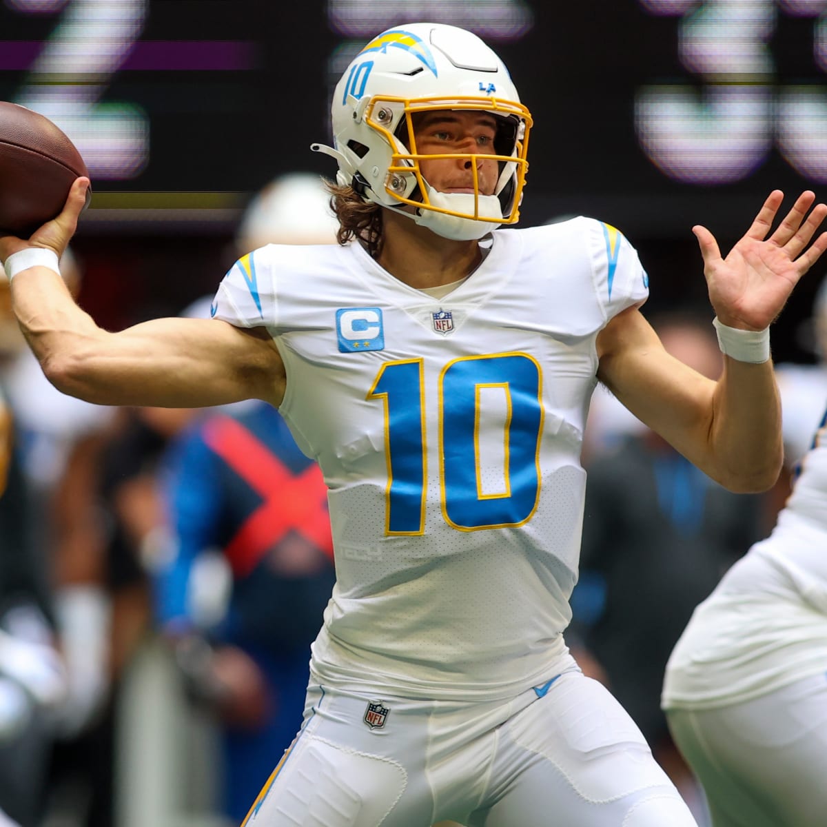 Los Angeles Chargers: Justin Herbert - Officially Licensed NFL Removab