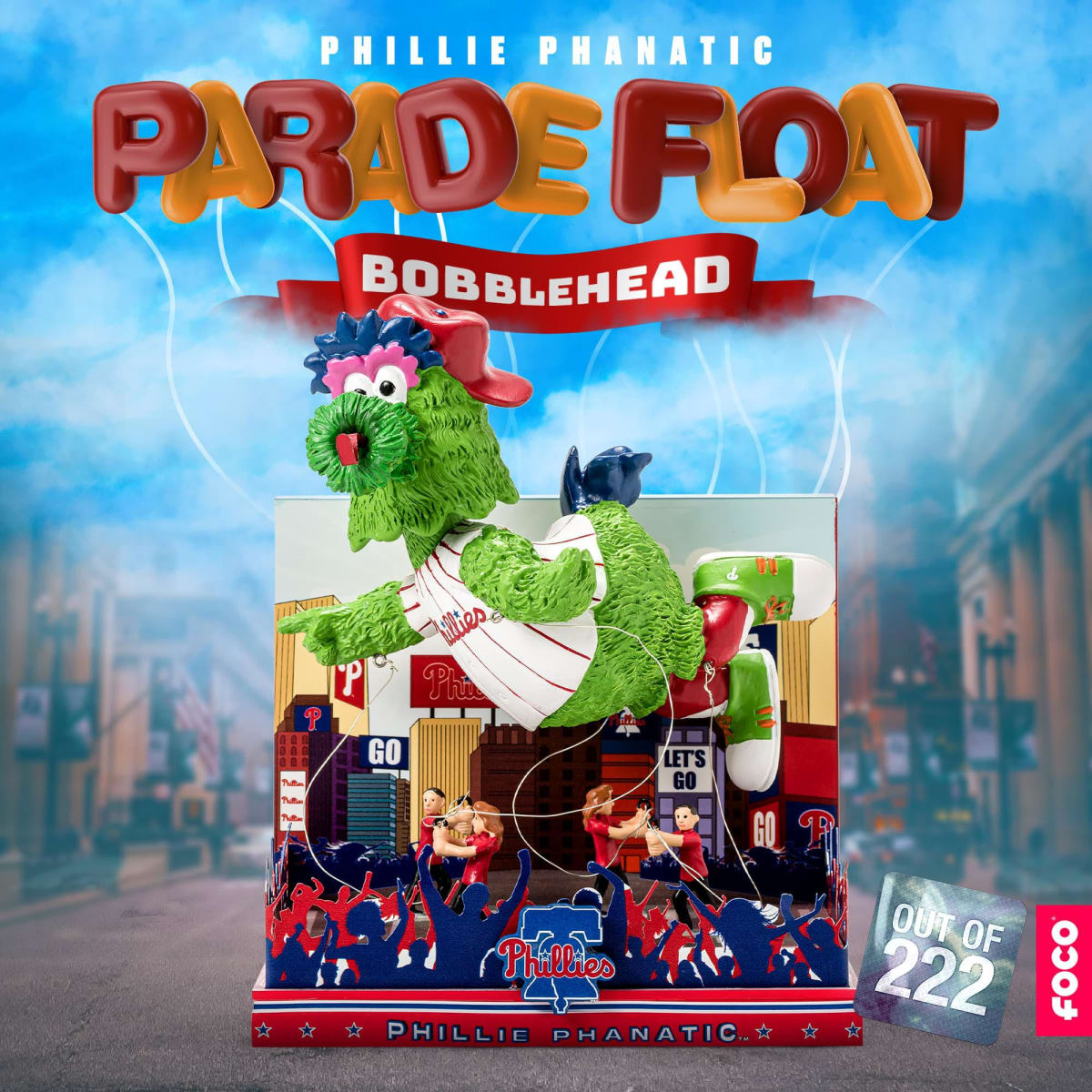 New FOCO USA Philadelphia Phillies Welcome to Red October Philly Phanatic  Bobble Released - Sports Illustrated Inside The Phillies