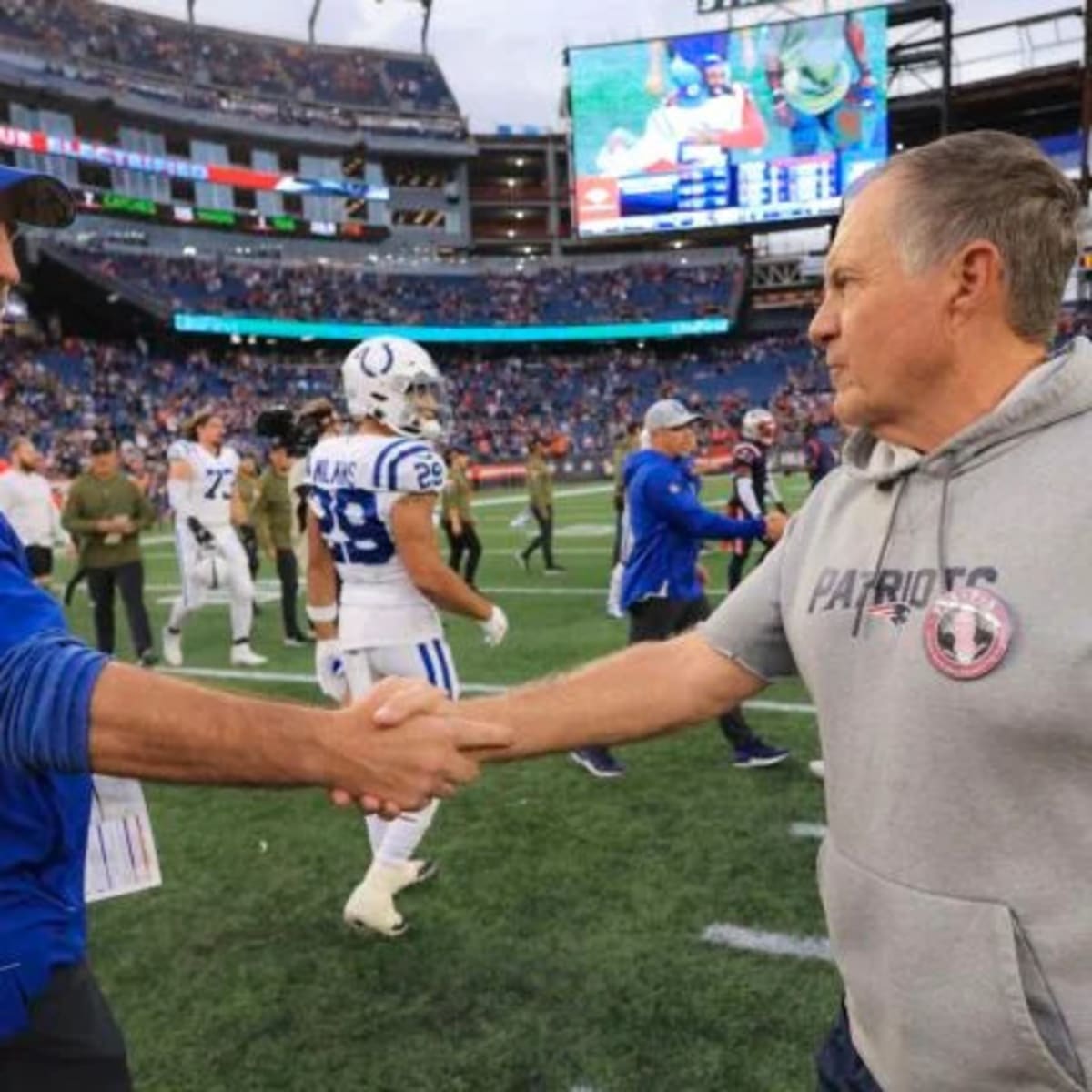 Bill Belichick is the Only NFL Coach Not Wearing Salute to