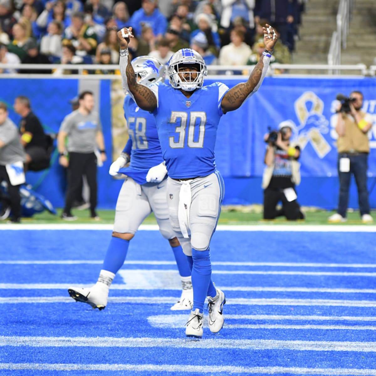 Projecting Detroit Lions stats for 2022: Jamaal Williams on pace to break  records - Pride Of Detroit