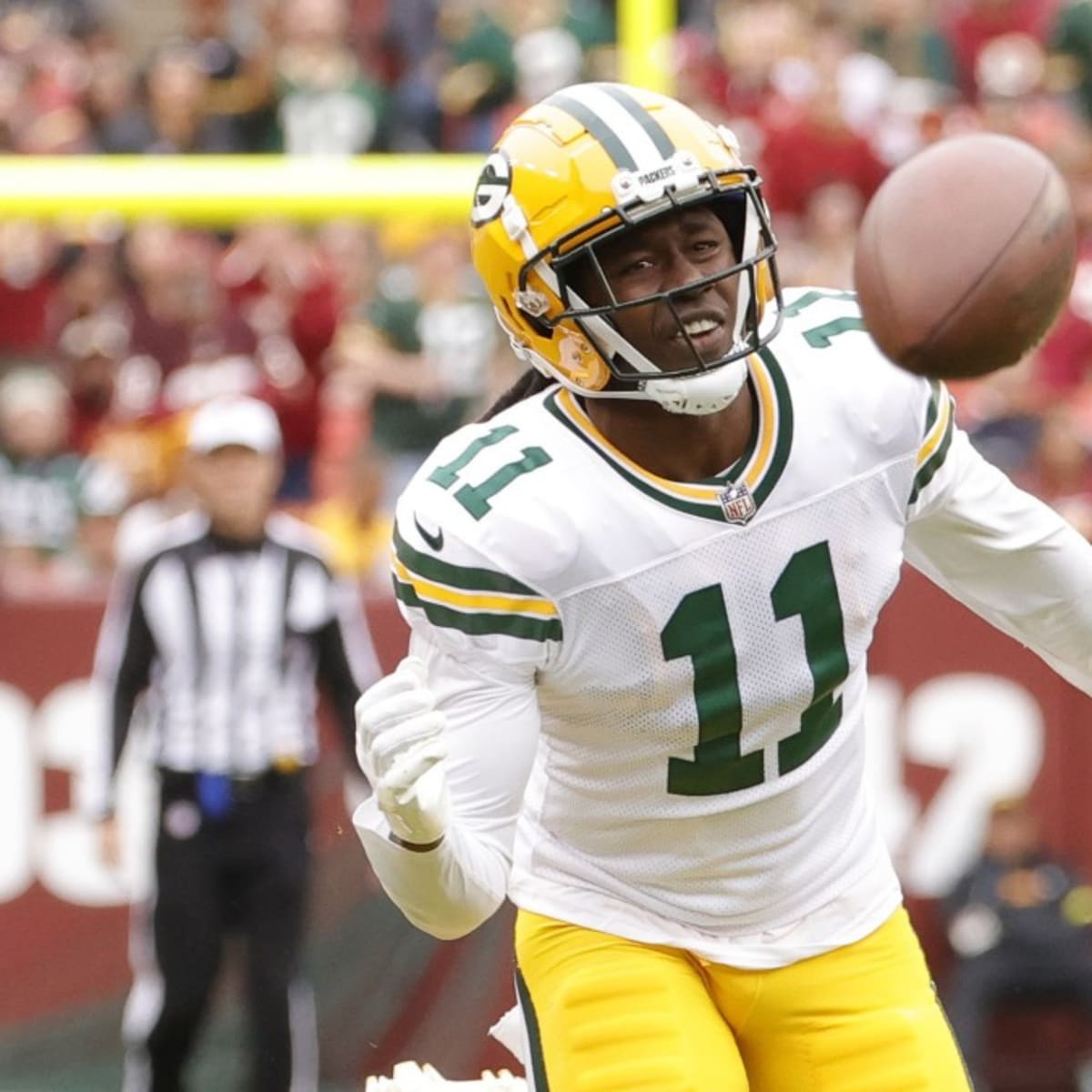 Green Bay, WI, USA. 2nd Dec, 2018. Green Bay Packers wide receiver Randall  Cobb #18 and Green Bay Packers wide receiver Davante Adams #17 during the  NFL Football game between the Arizona