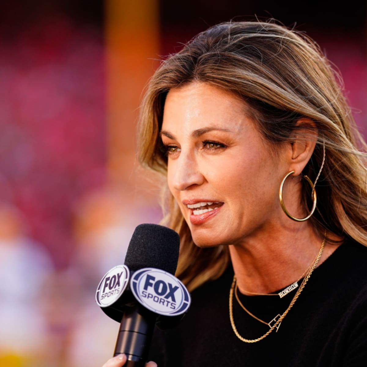 Erin Andrews on 'awesome' new Fox team of Kevin Burkhardt, Greg Olsen