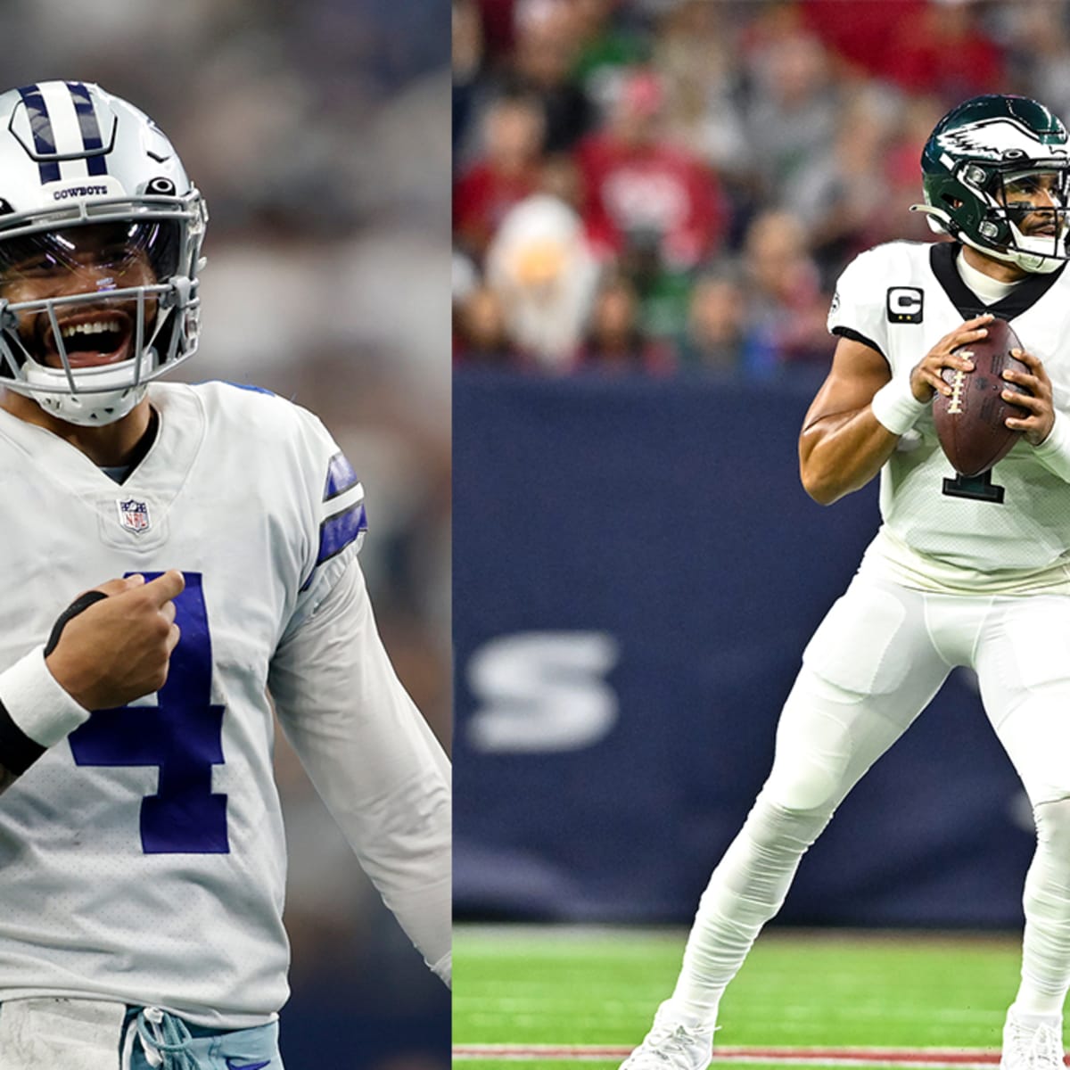 Jalen Hurts takes Dak Prescott's seat at the table by joining