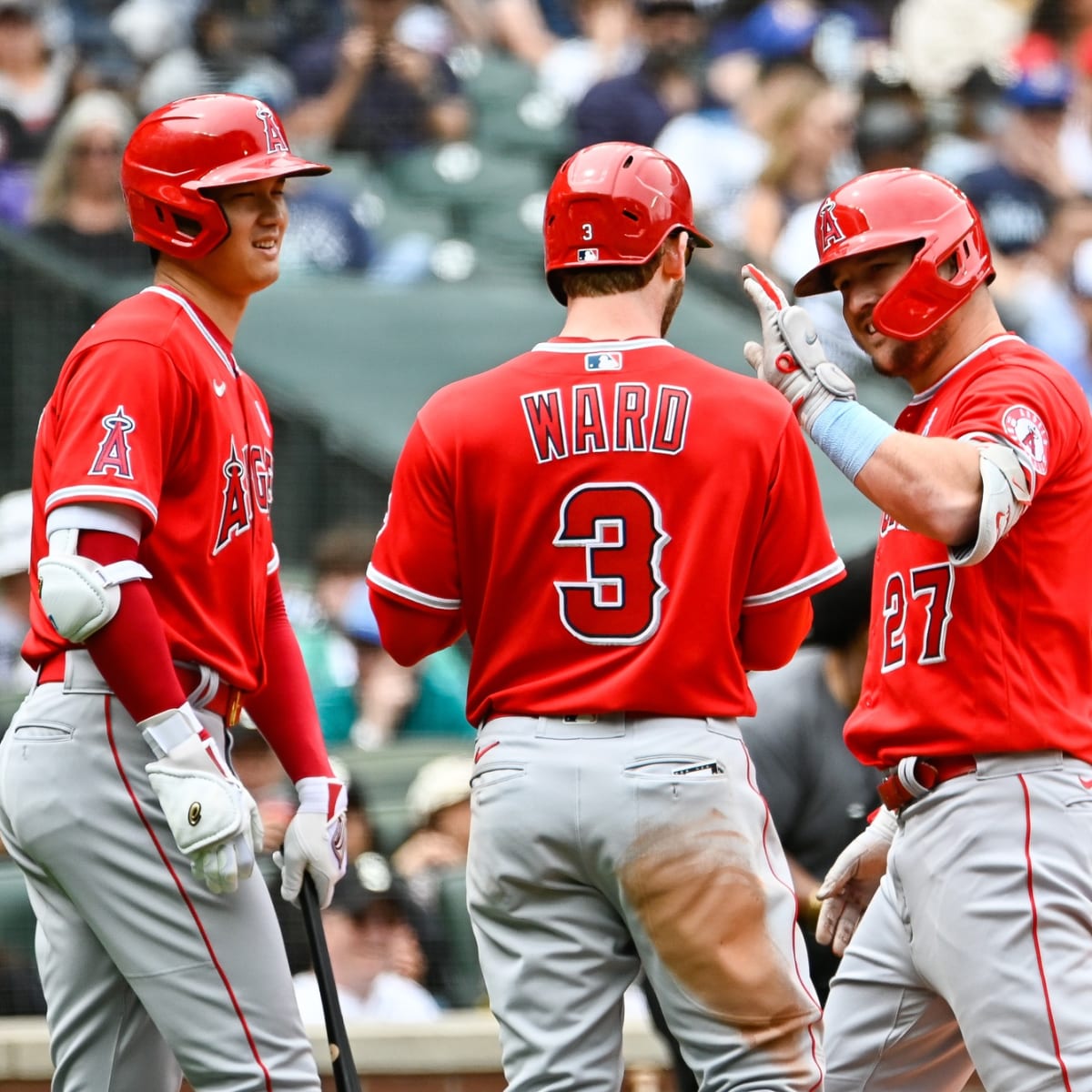 Ward, Trout, Ohtani hit 3 straight HRs, Angels beat Royals 4-3