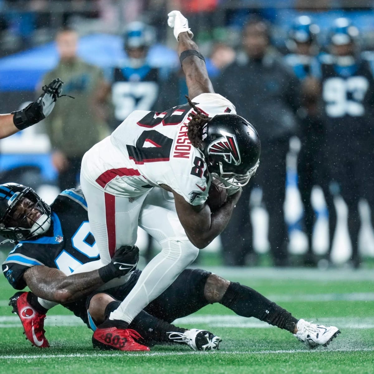 Defense, run game propel Panthers to victory over Falcons, snapping four- game losing streak