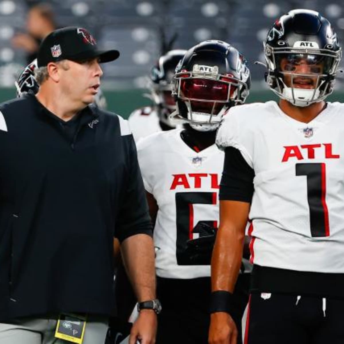 Falcons coach Arthur Smith plans to stick with Marcus Mariota at quarterback