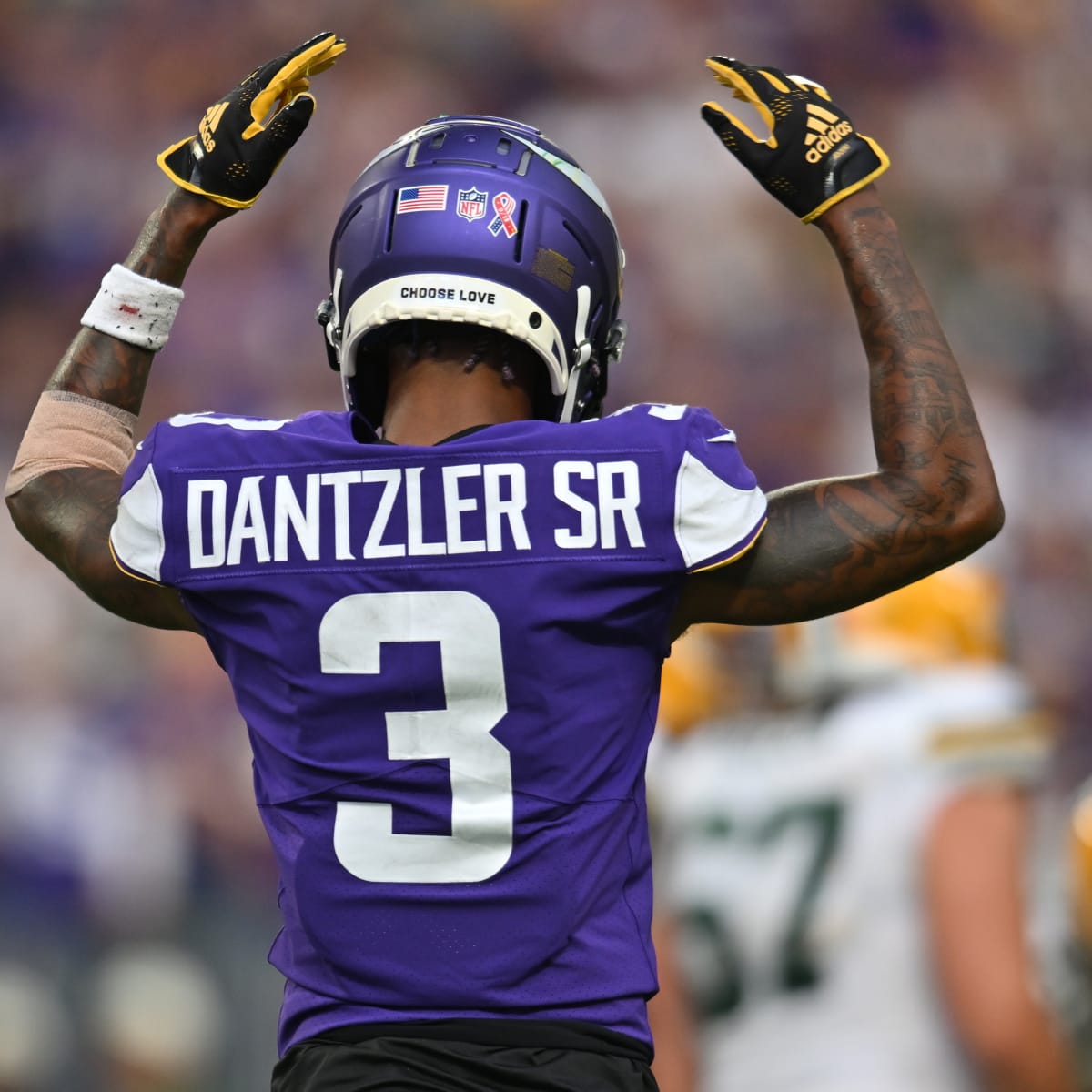 Vikings' Dantzler determined to shine in late friend's honor