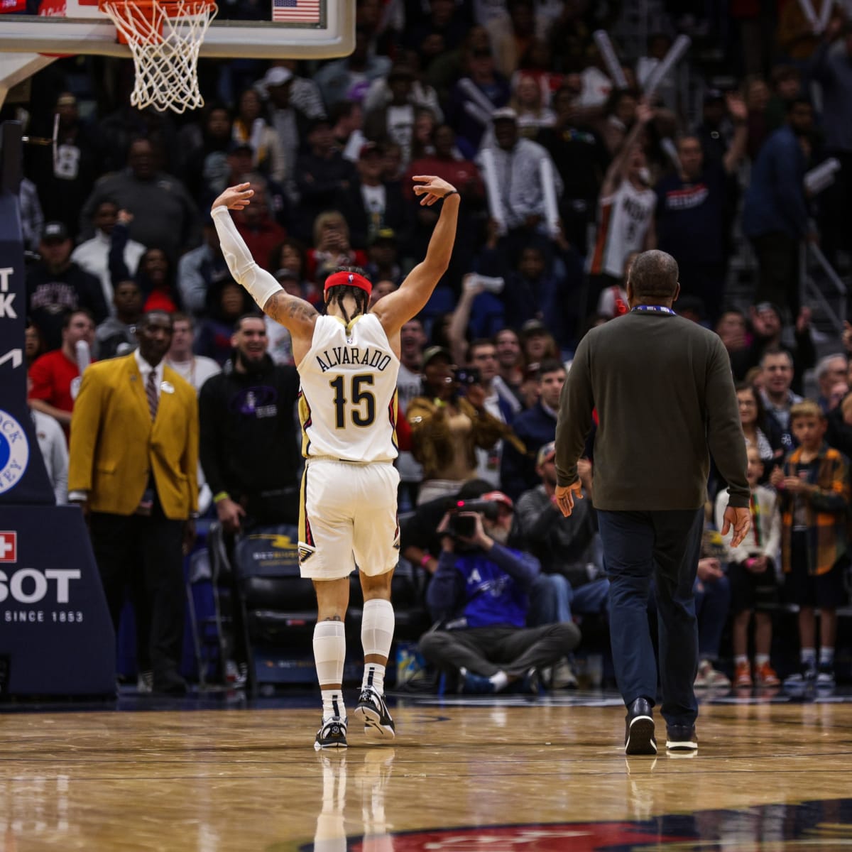 NBA on X: This clip of Jose Alvarado and his daughter