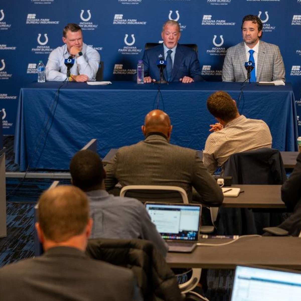 Colts interim coach Jeff Saturday details Jim Irsay's pursuit