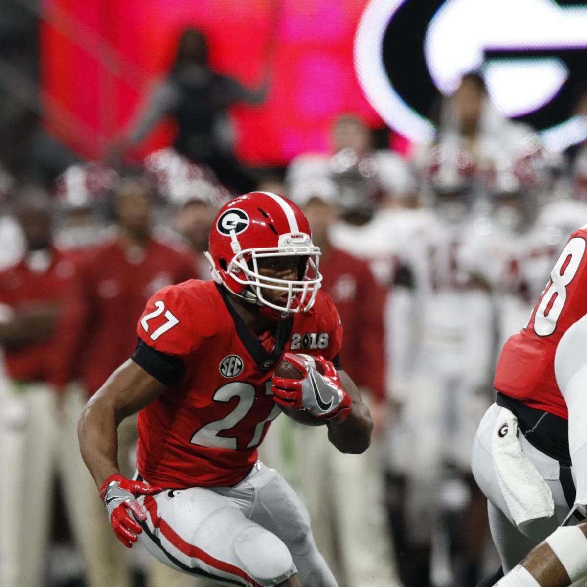 From Nick Chubb to now, Georgia's running back rotation rolls on, with Ohio  State football up next 