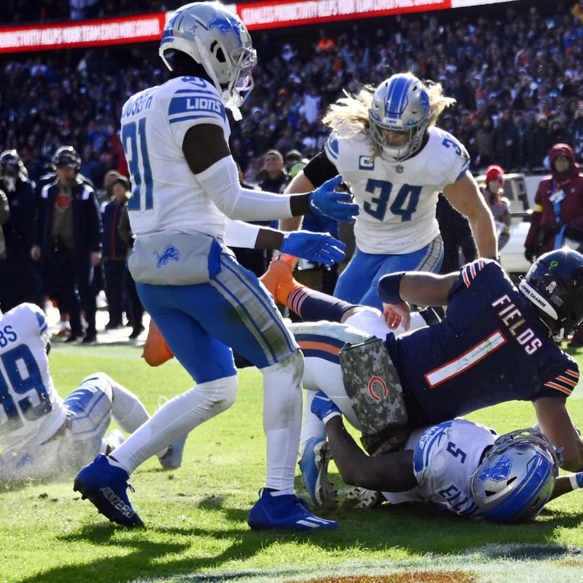 Lions-Bears key PFF stats: Aidan Hutchinson takes big strides in