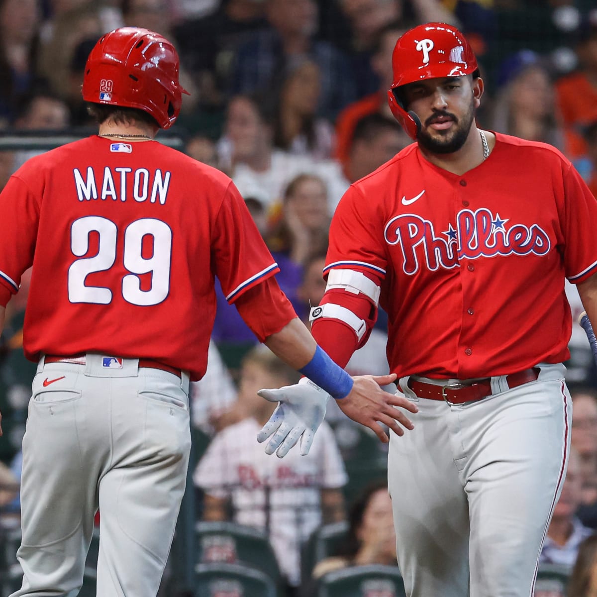 Phillies considering Nick Maton as a possible solution in center field