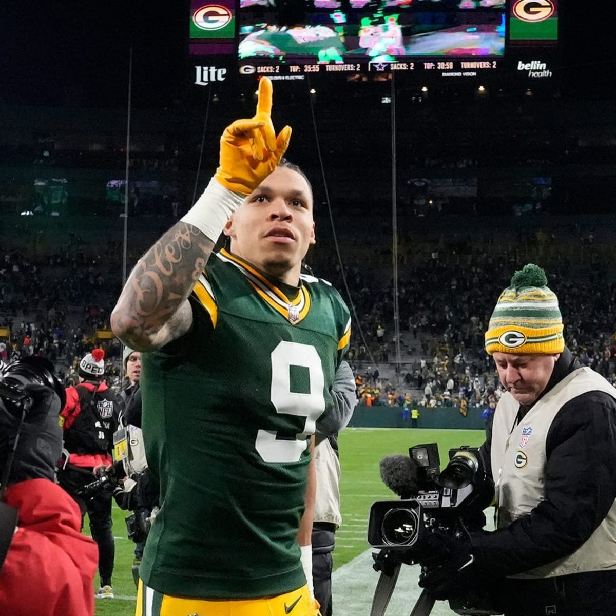 October 2, 2022: Green Bay Packers wide receiver Christian Watson