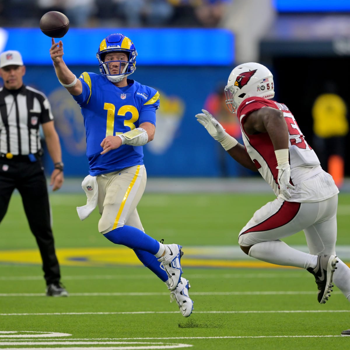 John Wolford and Rams defeat Cardinals to make NFL playoffs - Los Angeles  Times