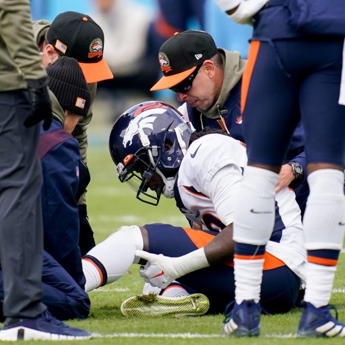 NFL Network's Ian Rapoport: Denver Broncos wide receiver Jerry Jeudy's stats  for Week 1 'in doubt' after hamstring injury at practice