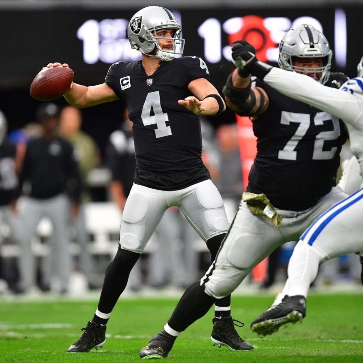 Las Vegas Raider QB1, Derek Carr, Relies On OOFOS For Constant Improve