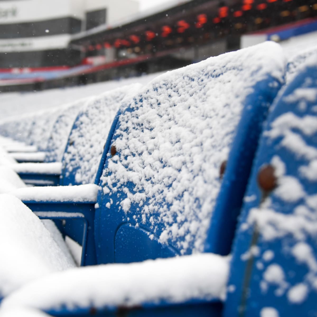 Bills stadium blanketed in snow as Buffalo prepares for game in Detroit  against Browns