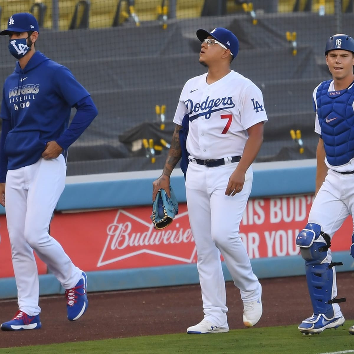 Julio Urias is in hot water with the Dodgers manager and directors after  poor performances