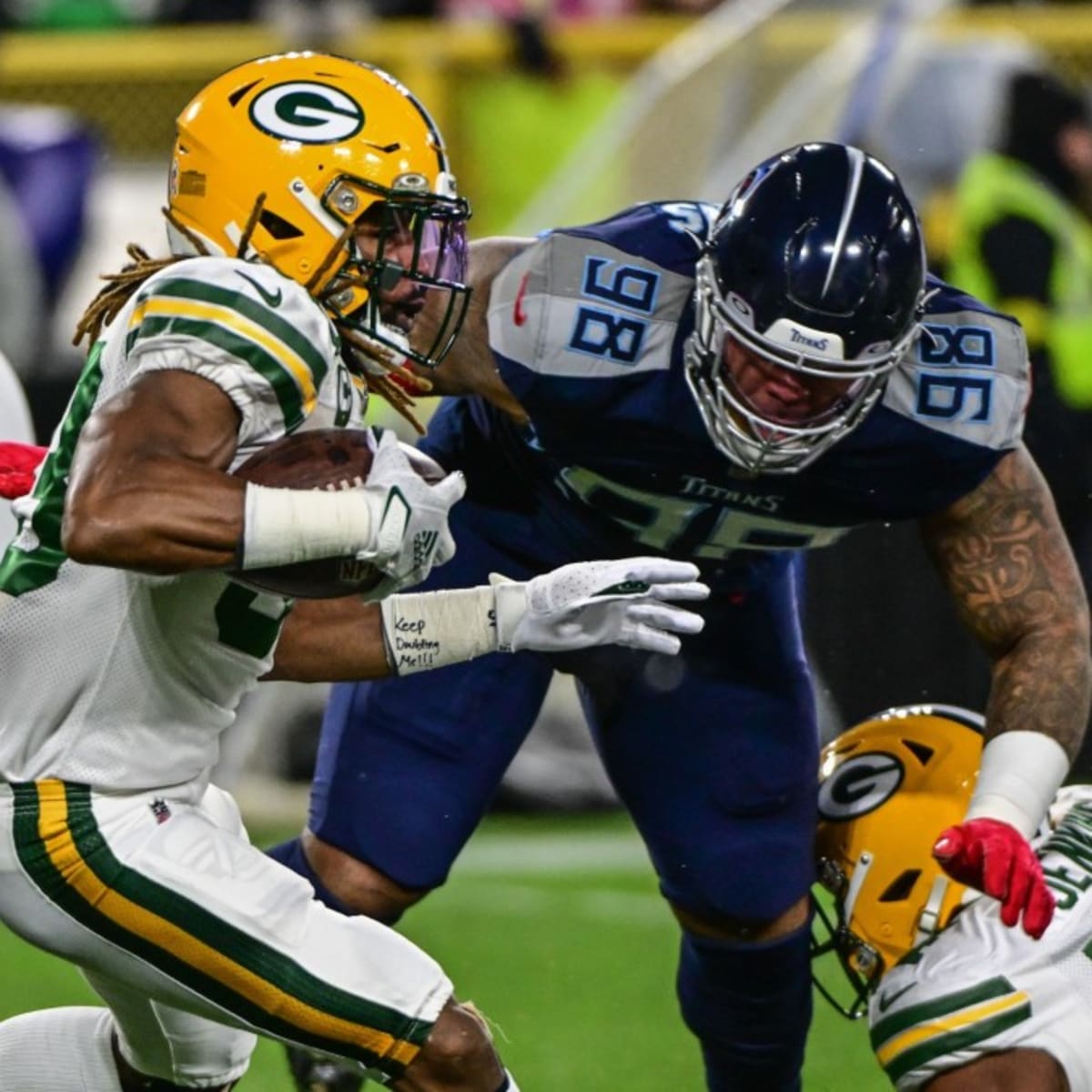 Success for Packers begins with run game but won't be easy vs. Titans