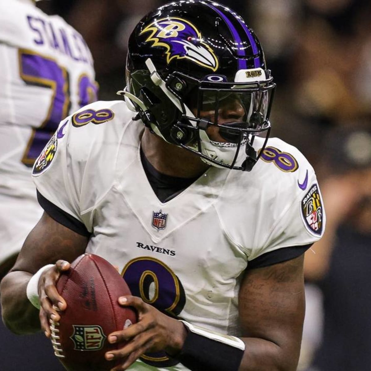 Lamar Jackson, Baltimore see Ronnie Stanley injury vs. Panthers