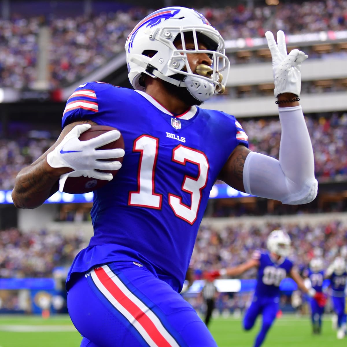 Door remains open for Bills receiver Gabe Davis to be No. 2