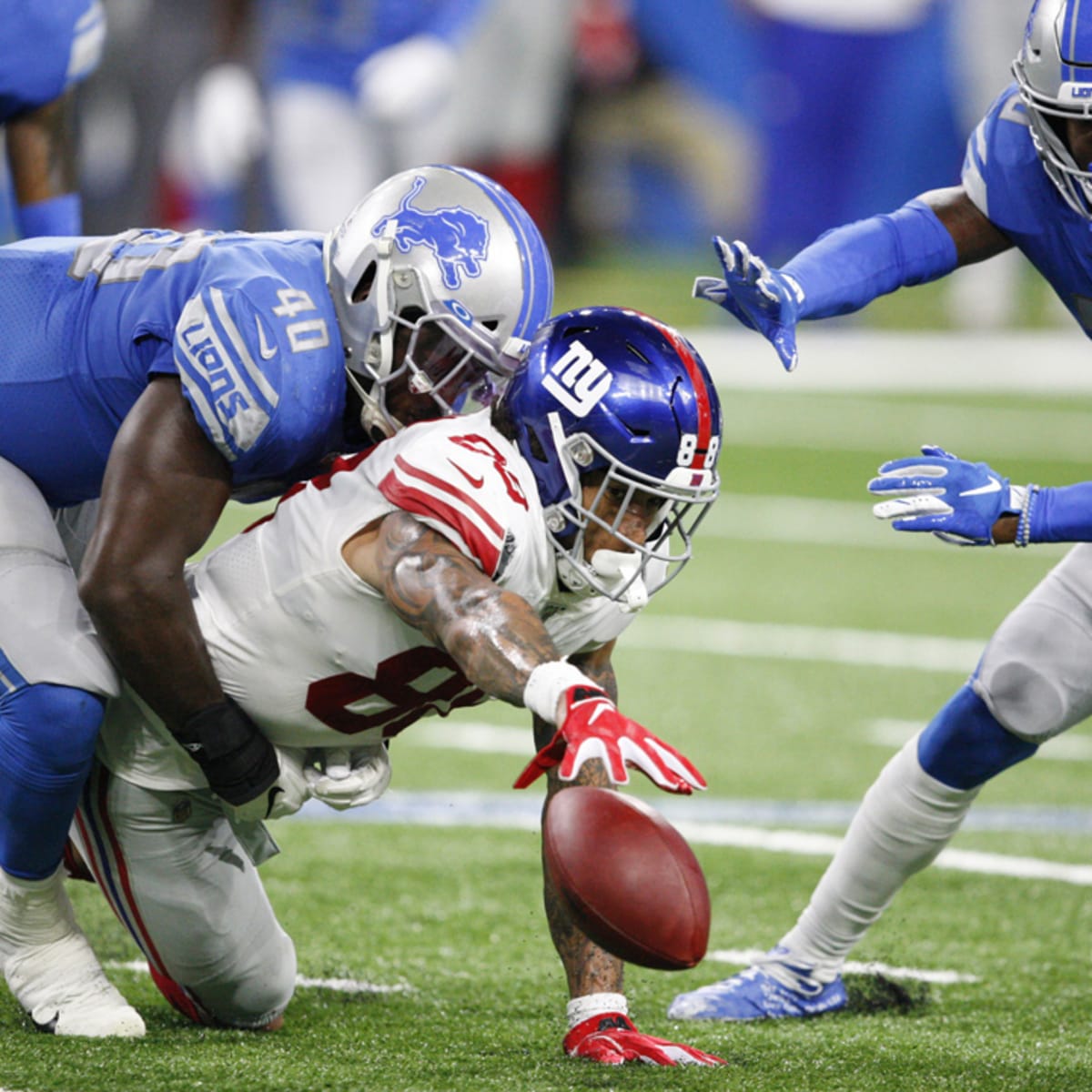 New York Giants at Detroit Lions AI NFL Prediction 81123