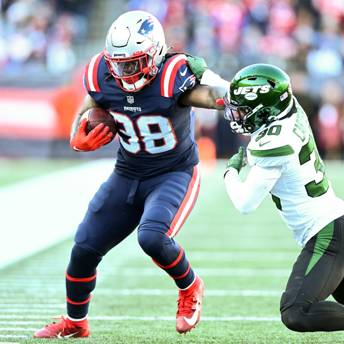 New England Patriots vs. New York Jets Snaps & Grades: Matthew Judon,  Christian Gonzalez Best Performances? - Sports Illustrated New England  Patriots News, Analysis and More