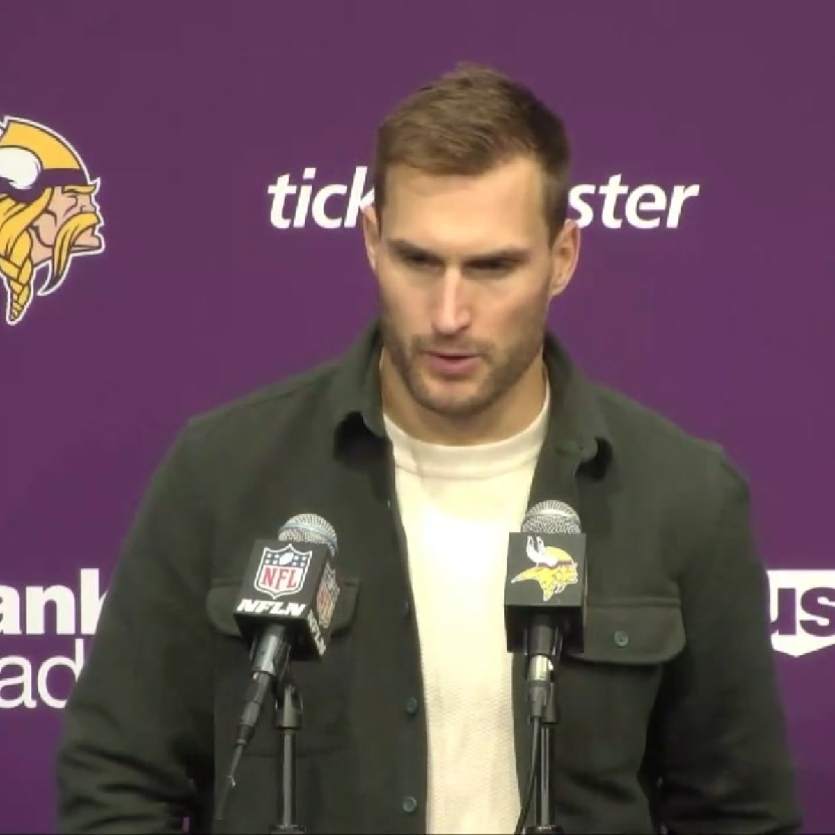 Kirk Cousins discusses his post game jacket - Sports Illustrated Minnesota  Sports, News, Analysis, and More